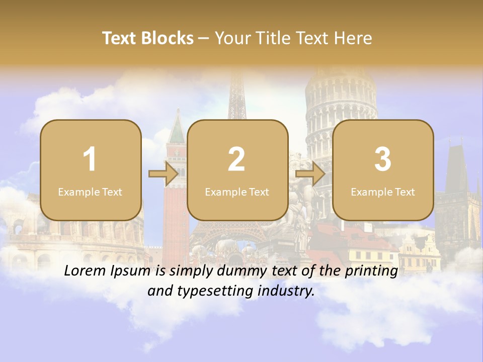 City Retro Collage PowerPoint Template