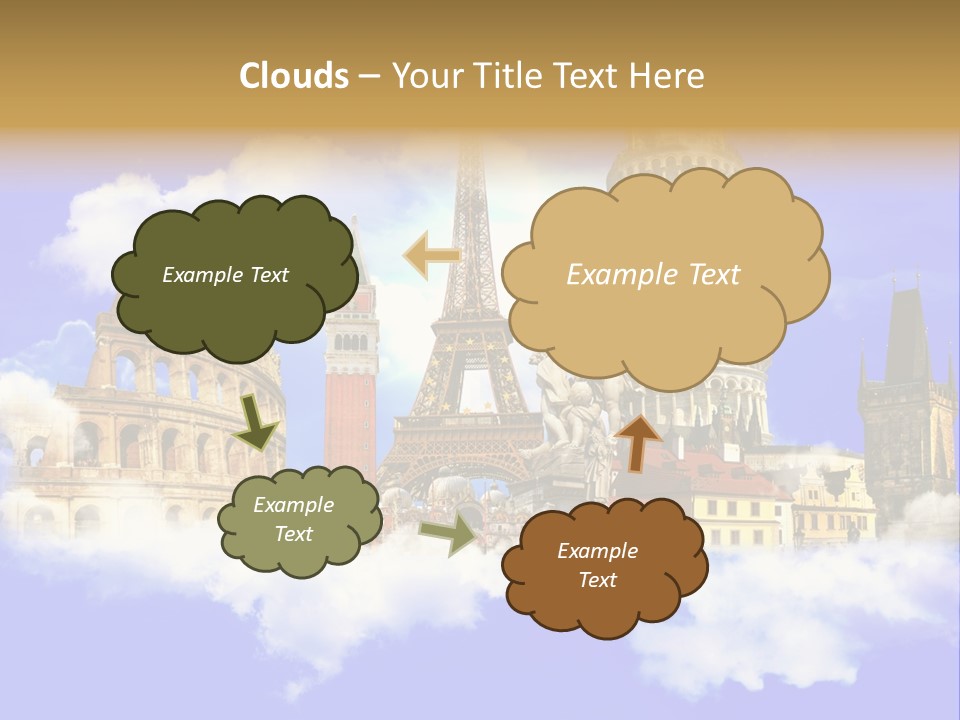 City Retro Collage PowerPoint Template