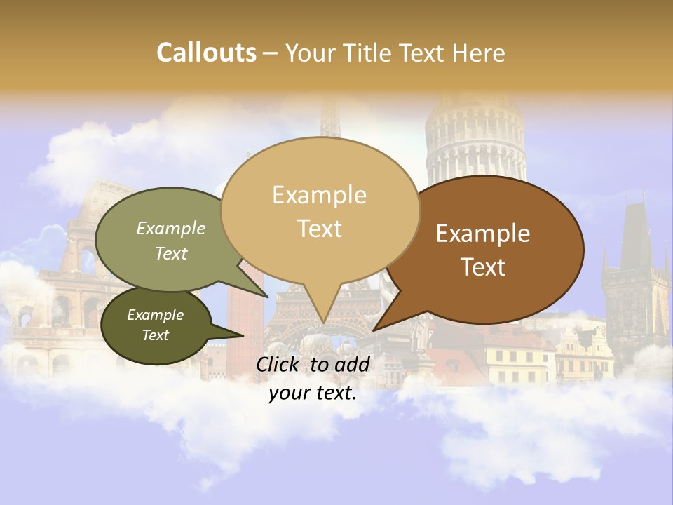 City Retro Collage PowerPoint Template