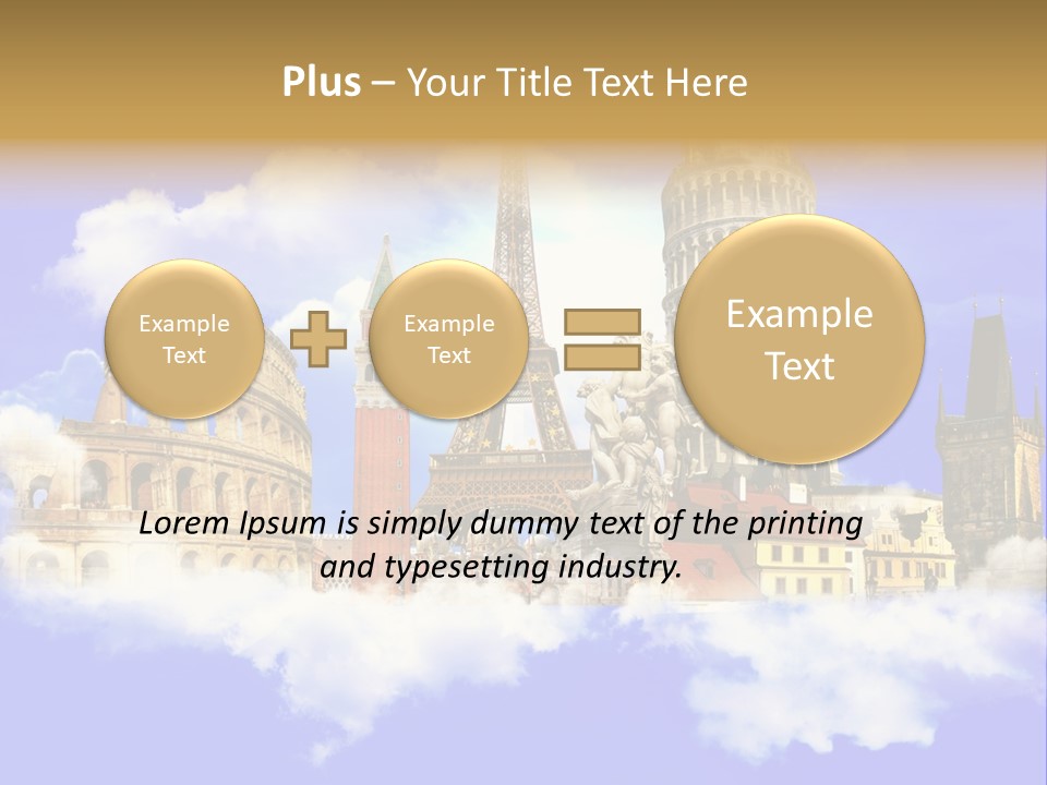 City Retro Collage PowerPoint Template