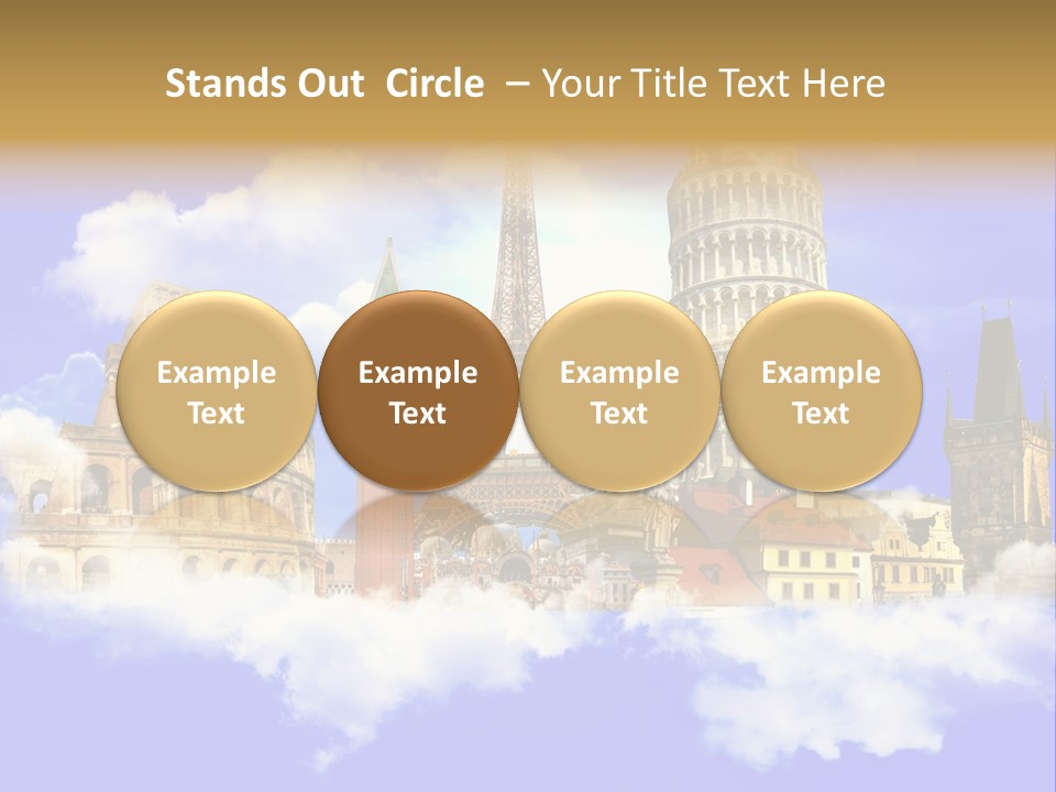 City Retro Collage PowerPoint Template