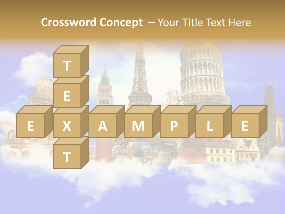 City Retro Collage PowerPoint Template