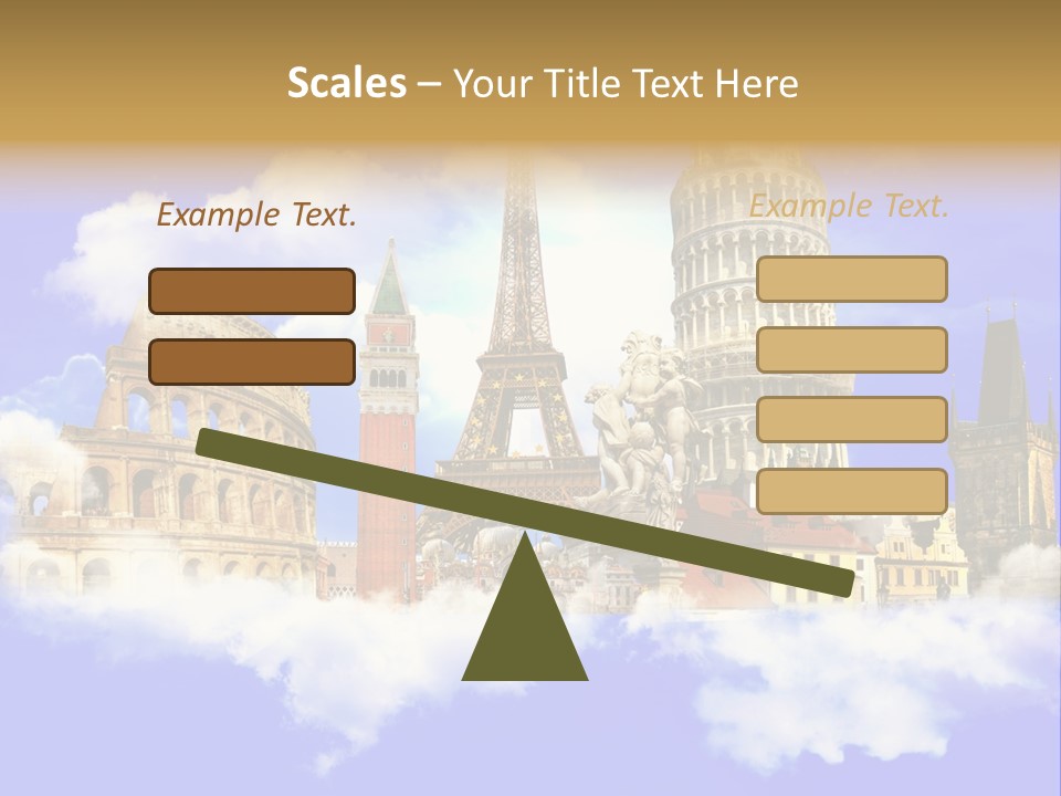 City Retro Collage PowerPoint Template