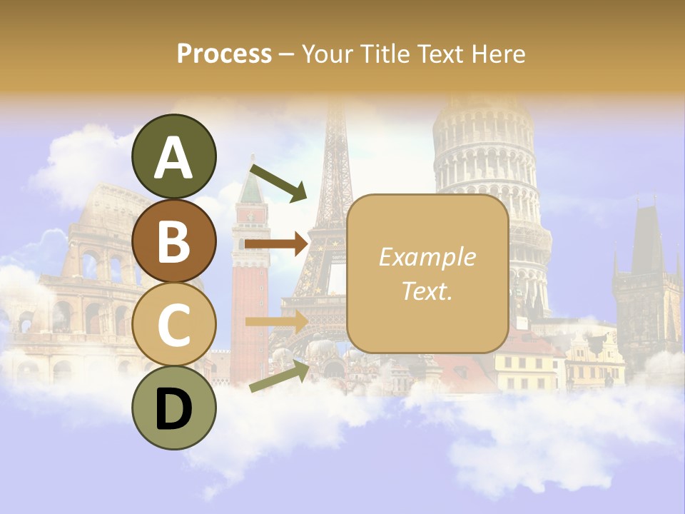 City Retro Collage PowerPoint Template