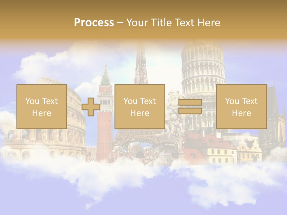 City Retro Collage PowerPoint Template