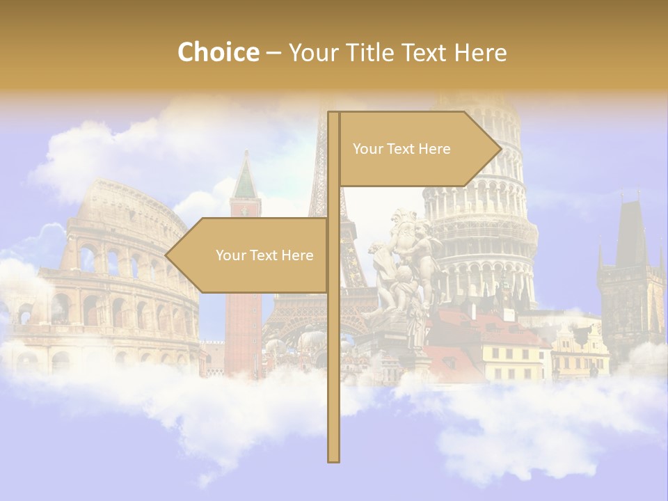 City Retro Collage PowerPoint Template