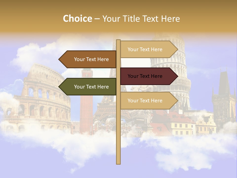 City Retro Collage PowerPoint Template