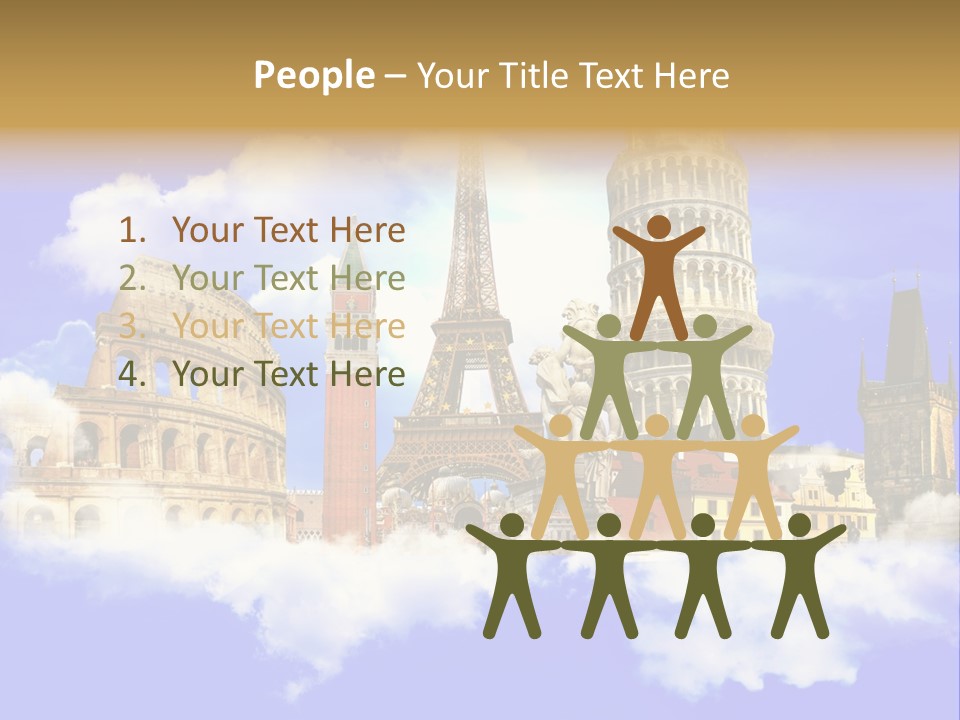 City Retro Collage PowerPoint Template