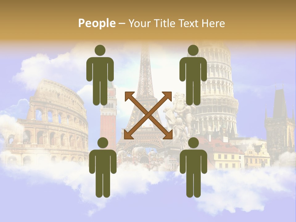 City Retro Collage PowerPoint Template