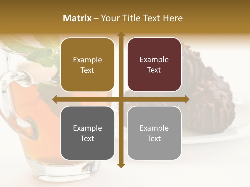 Background Gourmet Pastry PowerPoint Template