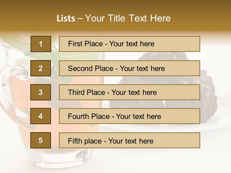 Background Gourmet Pastry PowerPoint Template