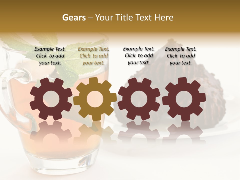 Background Gourmet Pastry PowerPoint Template