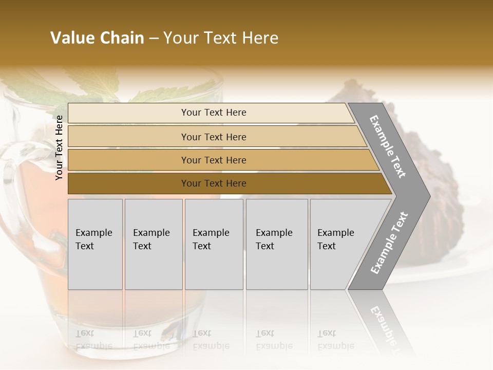 Background Gourmet Pastry PowerPoint Template