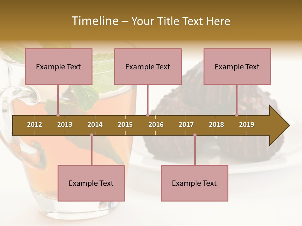 Background Gourmet Pastry PowerPoint Template