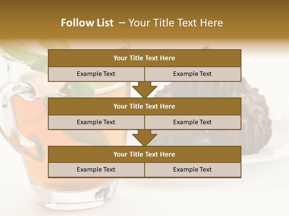 Background Gourmet Pastry PowerPoint Template