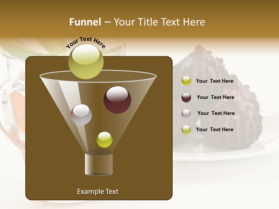 Background Gourmet Pastry PowerPoint Template