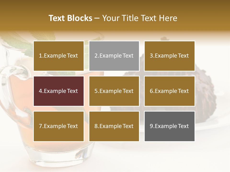 Background Gourmet Pastry PowerPoint Template