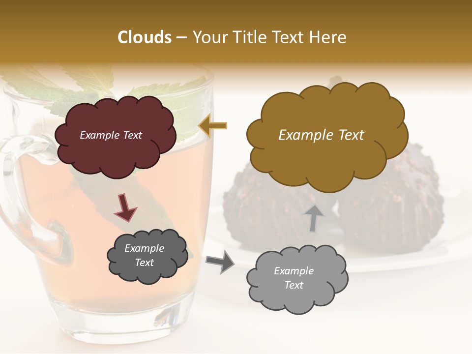 Background Gourmet Pastry PowerPoint Template