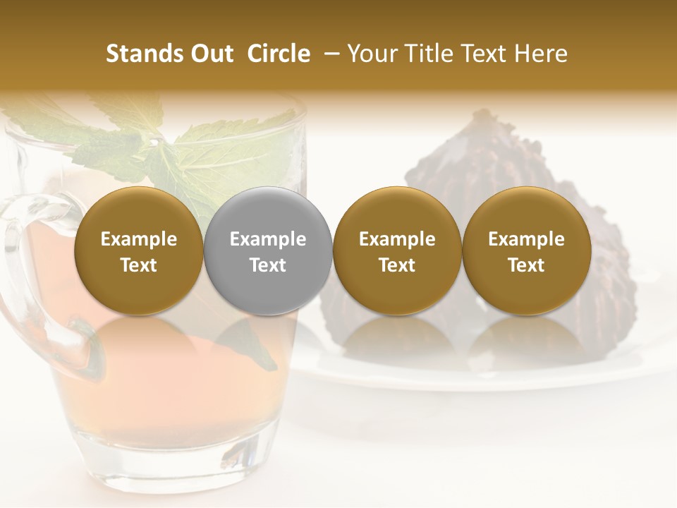 Background Gourmet Pastry PowerPoint Template