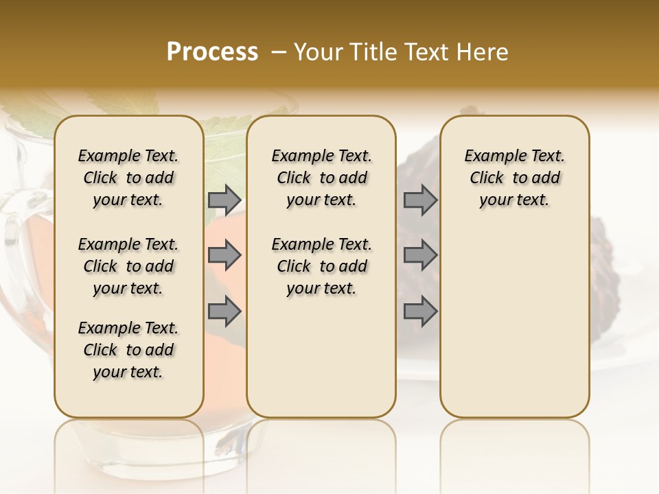 Background Gourmet Pastry PowerPoint Template
