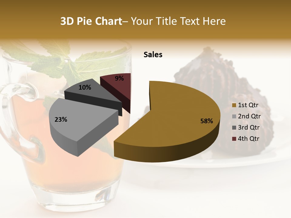 Background Gourmet Pastry PowerPoint Template