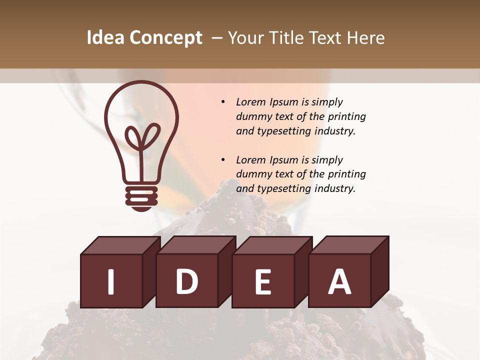 Ingredient Glass Lifestyle PowerPoint Template