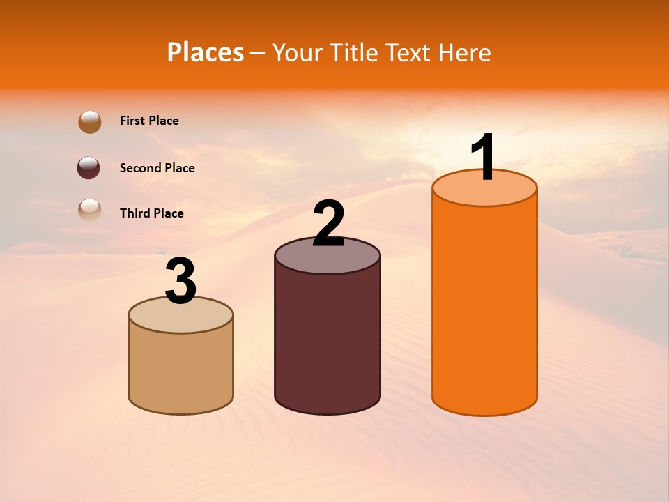 Hummock Arid Travel PowerPoint Template