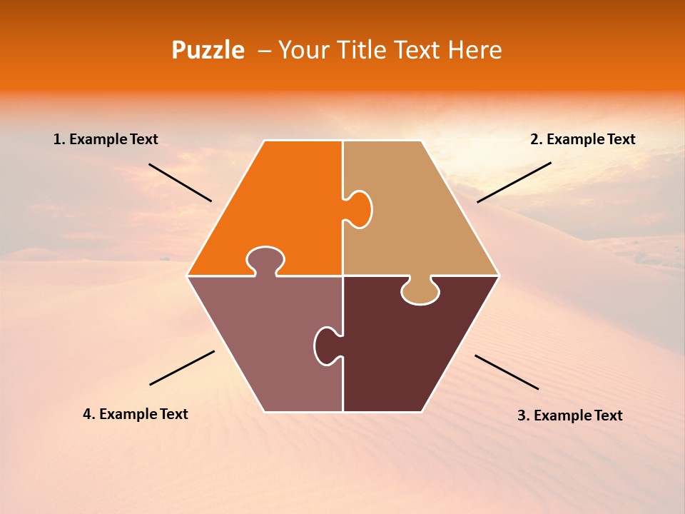 Hummock Arid Travel PowerPoint Template