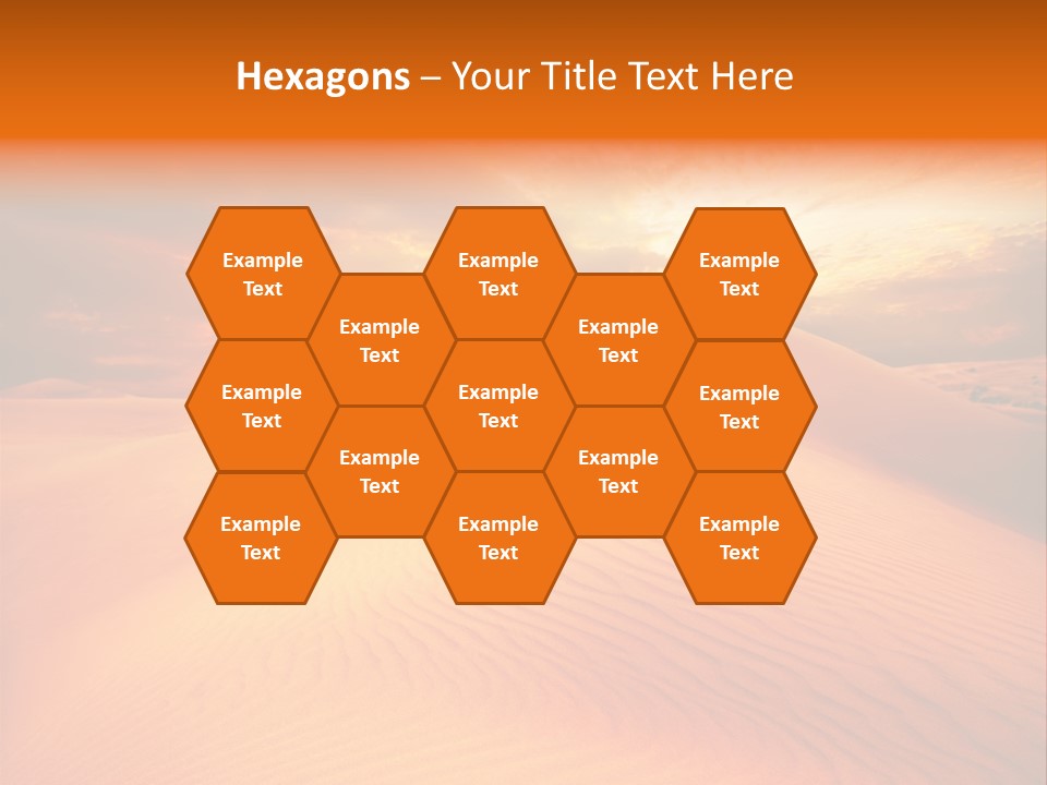 Hummock Arid Travel PowerPoint Template