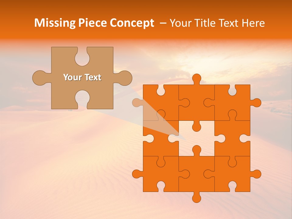 Hummock Arid Travel PowerPoint Template