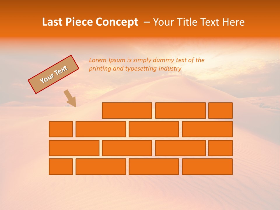 Hummock Arid Travel PowerPoint Template