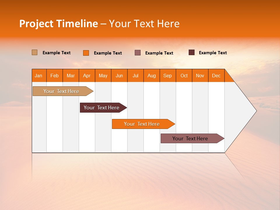 Hummock Arid Travel PowerPoint Template
