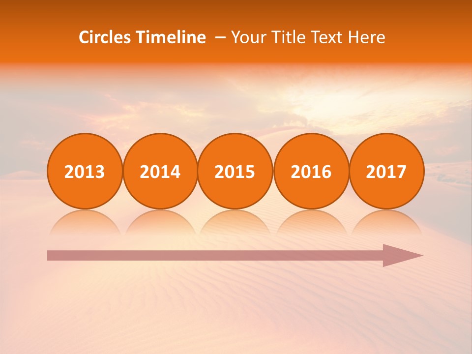 Hummock Arid Travel PowerPoint Template