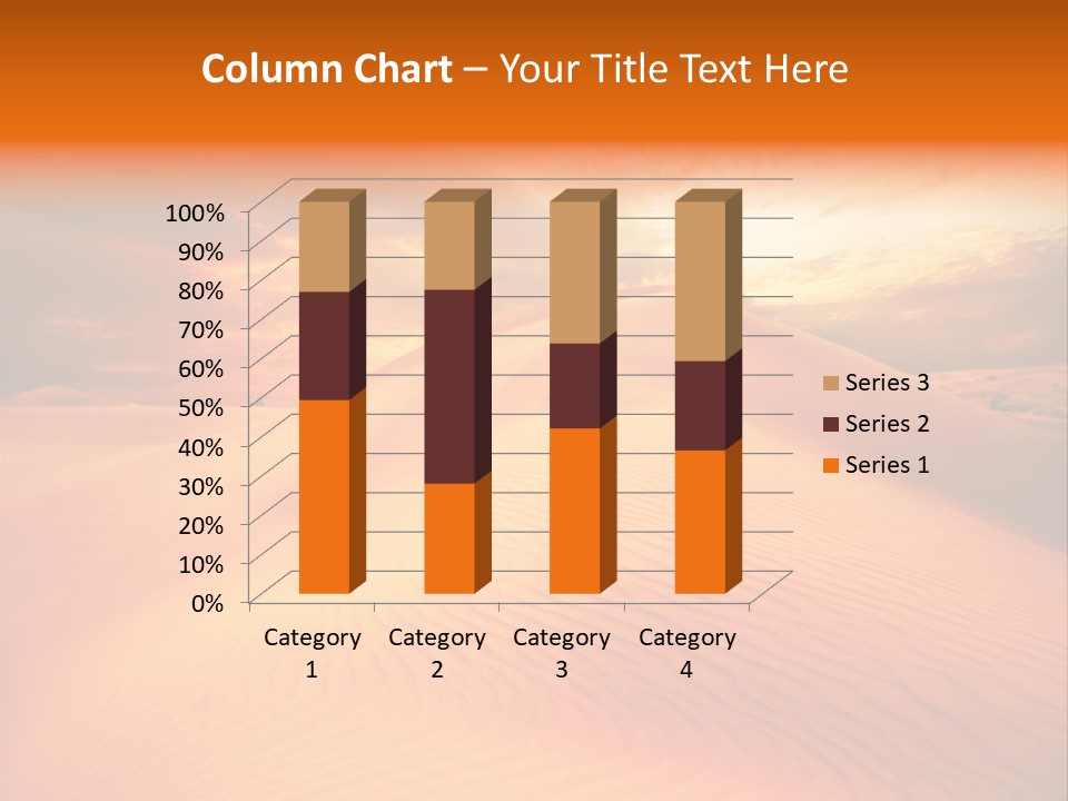 Hummock Arid Travel PowerPoint Template