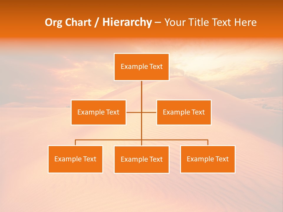 Hummock Arid Travel PowerPoint Template
