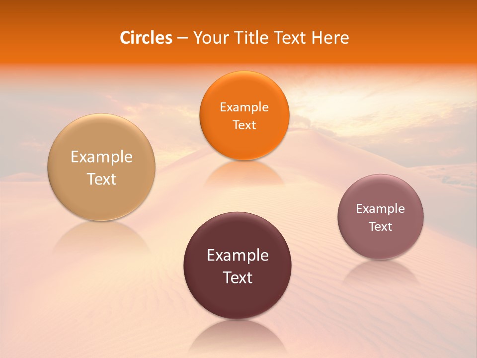 Hummock Arid Travel PowerPoint Template