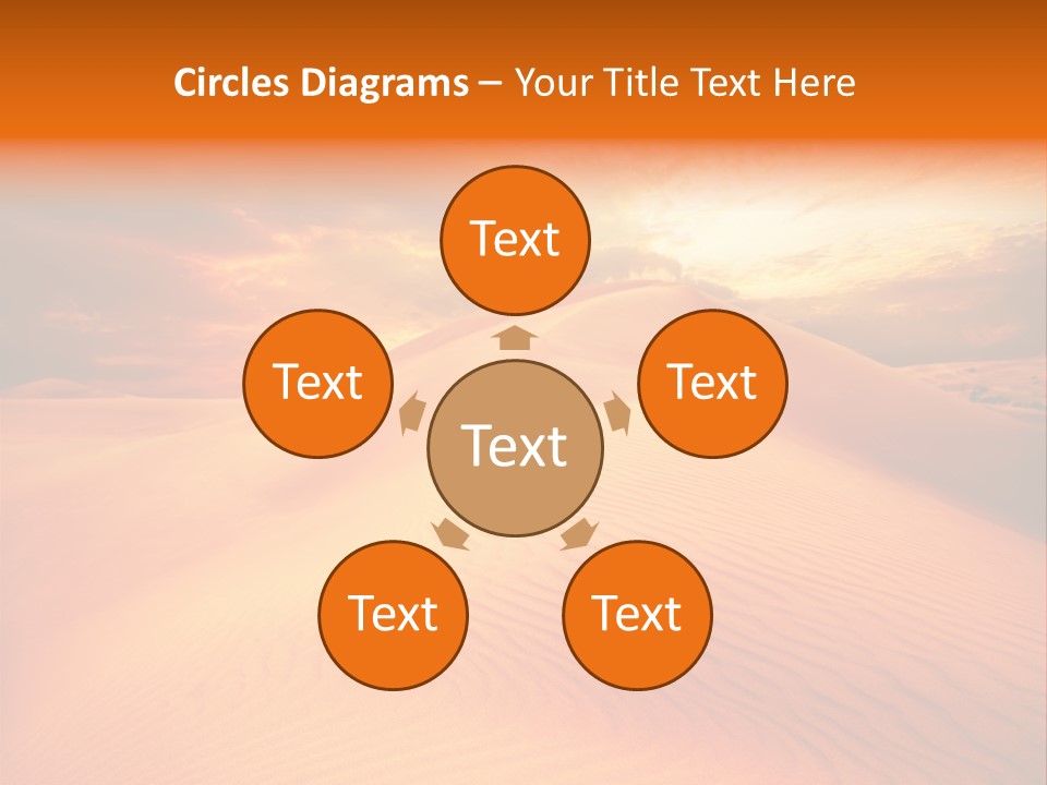 Hummock Arid Travel PowerPoint Template