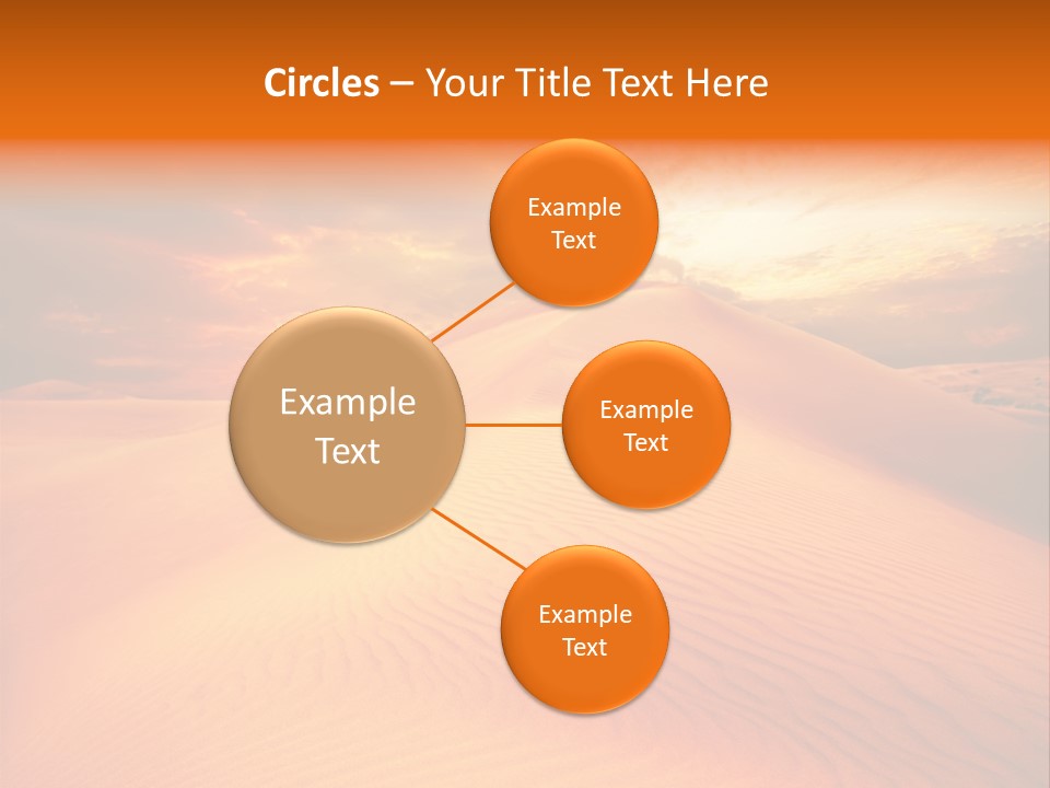 Hummock Arid Travel PowerPoint Template