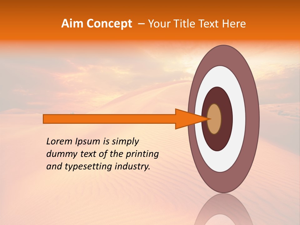 Hummock Arid Travel PowerPoint Template