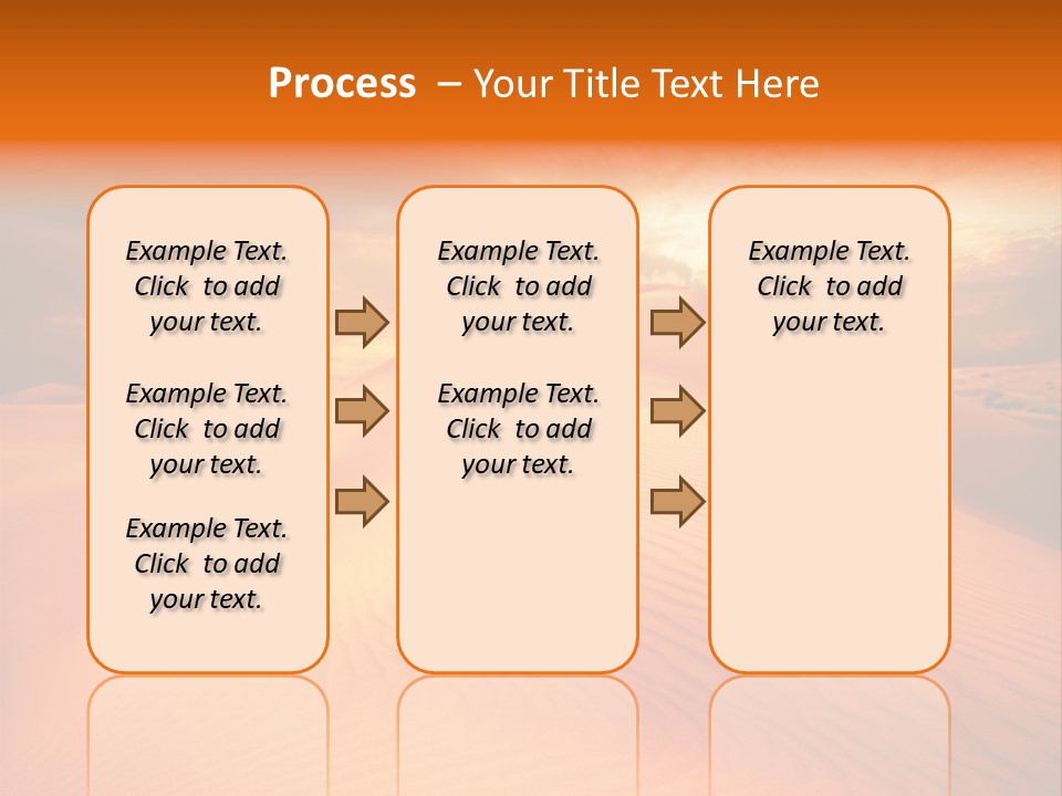 Hummock Arid Travel PowerPoint Template
