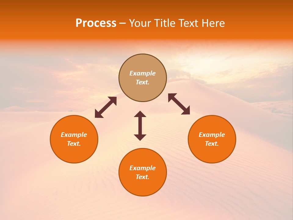 Hummock Arid Travel PowerPoint Template