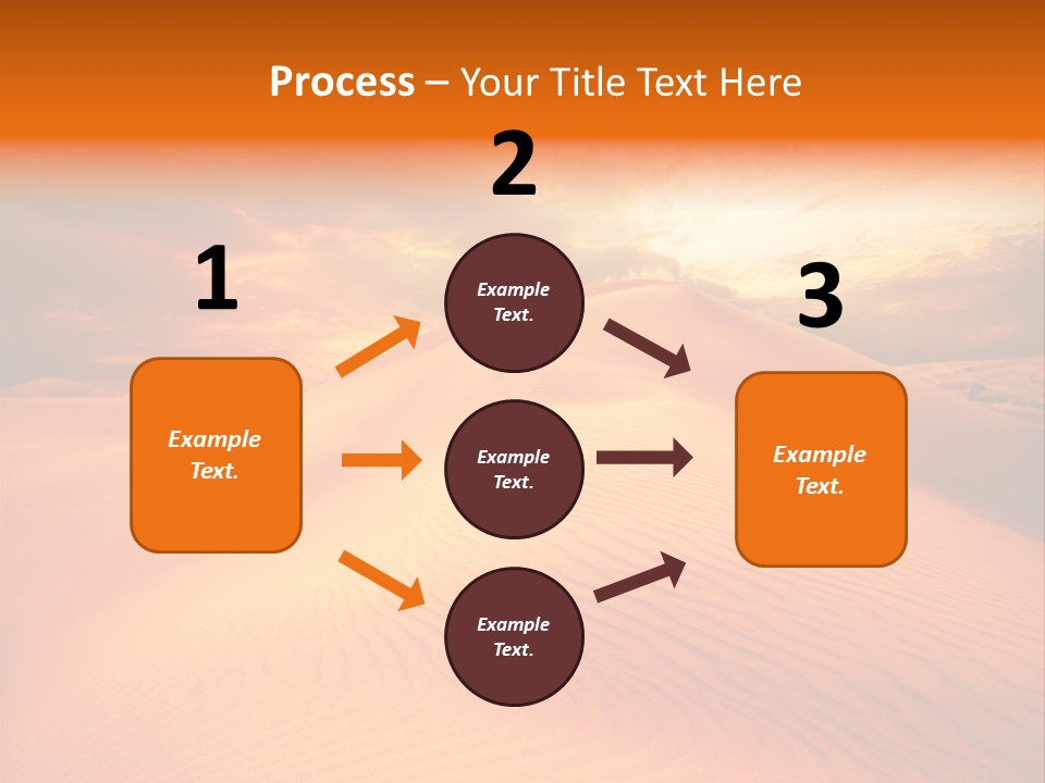 Hummock Arid Travel PowerPoint Template