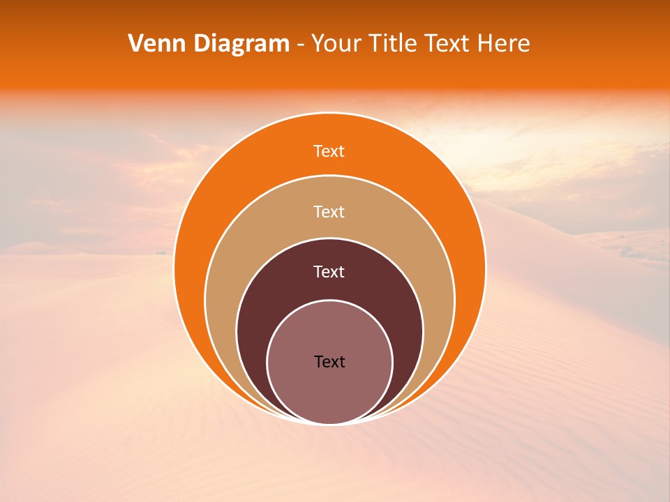 Hummock Arid Travel PowerPoint Template