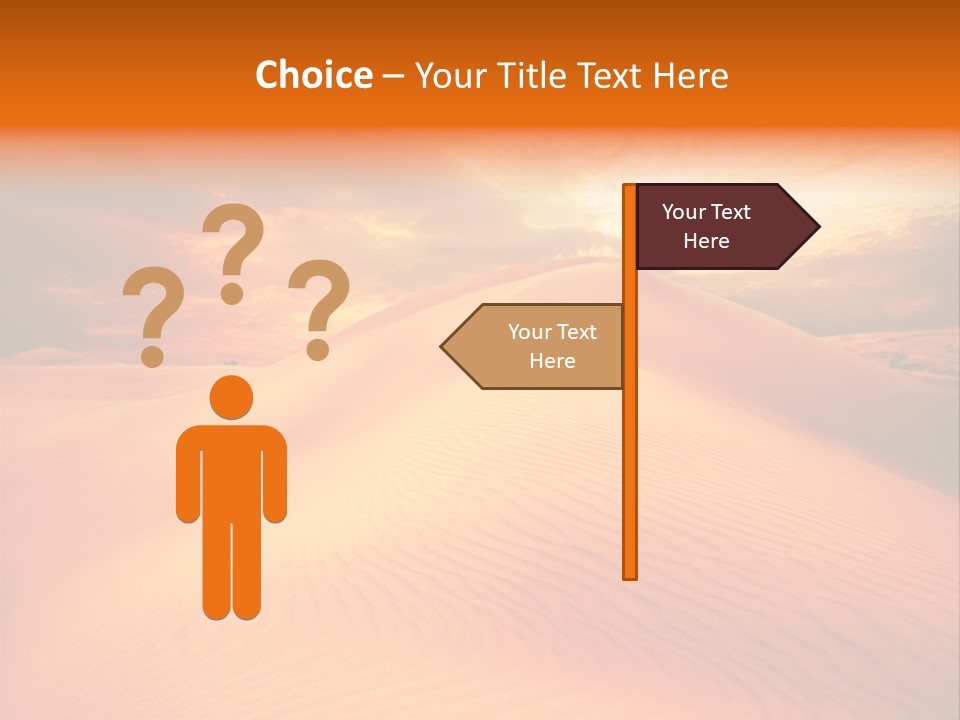 Hummock Arid Travel PowerPoint Template