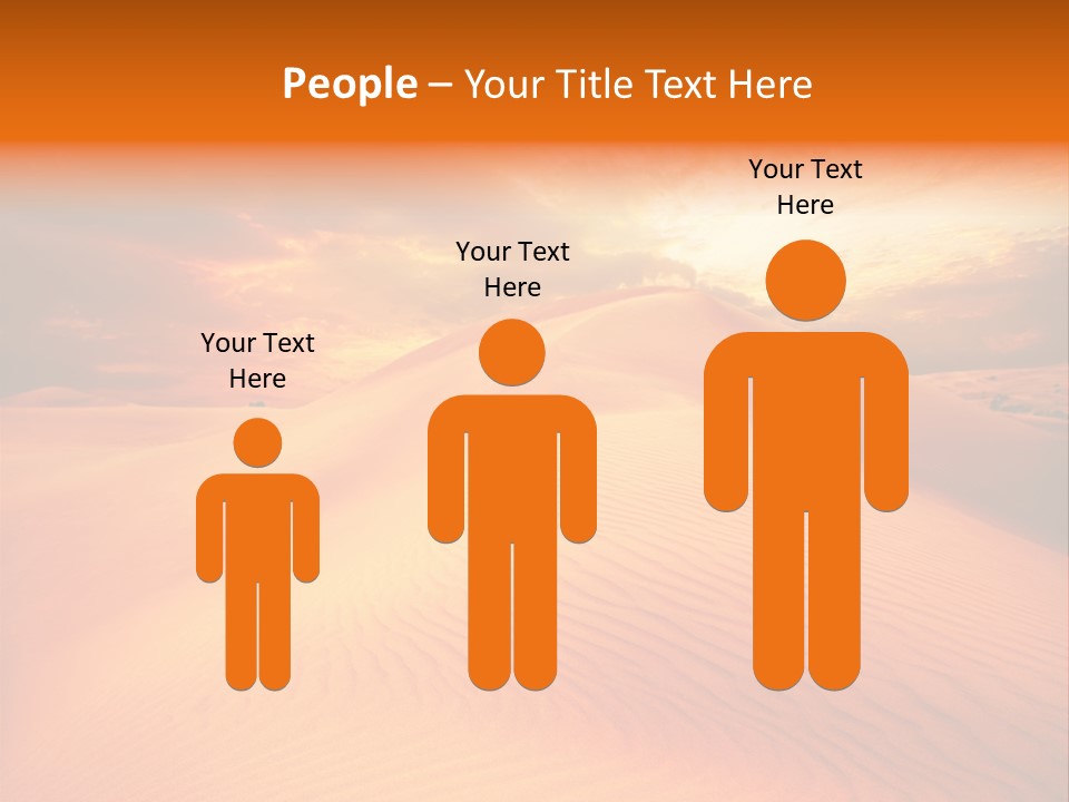 Hummock Arid Travel PowerPoint Template