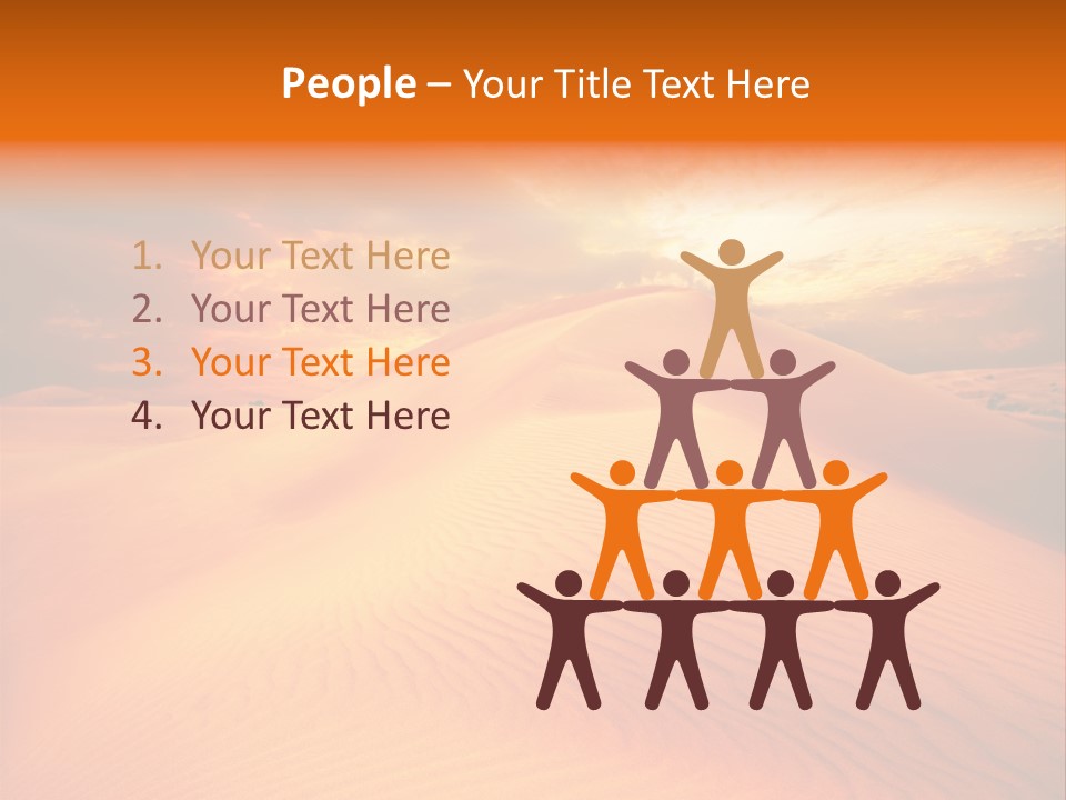 Hummock Arid Travel PowerPoint Template