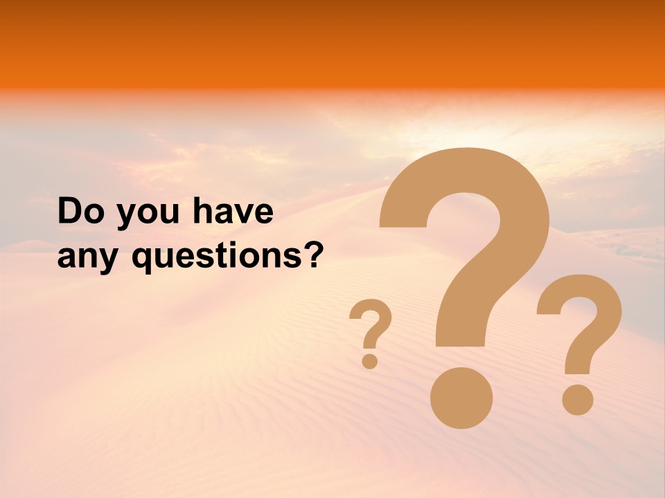 Hummock Arid Travel PowerPoint Template