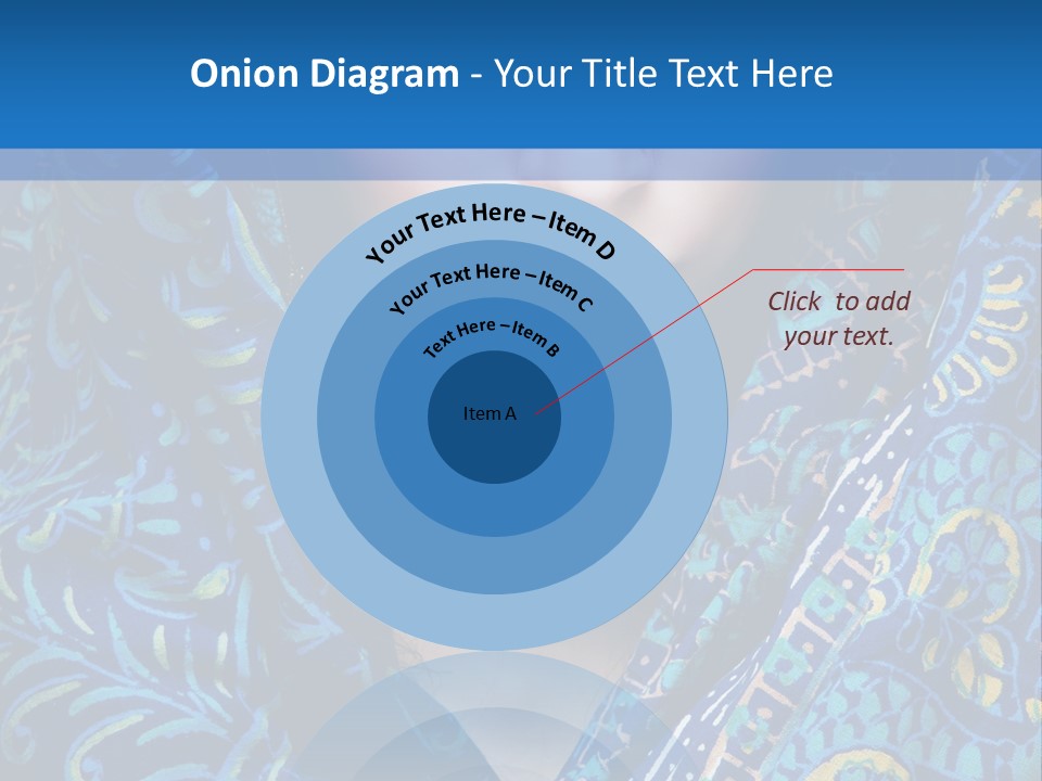 Green Eyes Nose Oriental PowerPoint Template