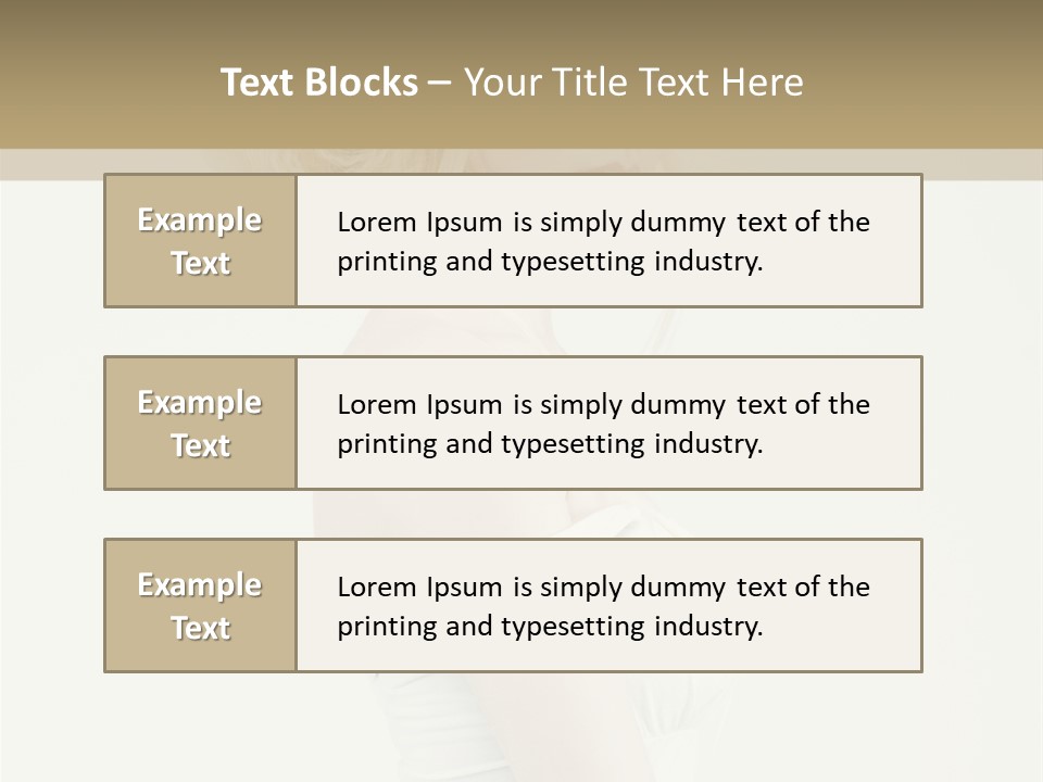 Costume Fantastic Lady PowerPoint Template