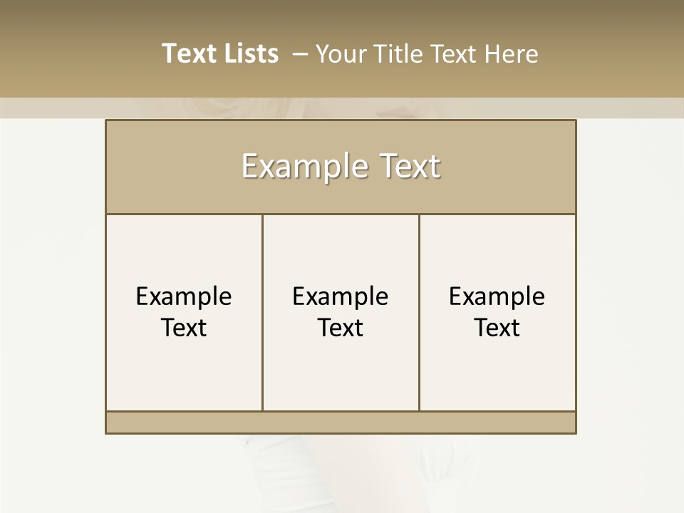 Costume Fantastic Lady PowerPoint Template